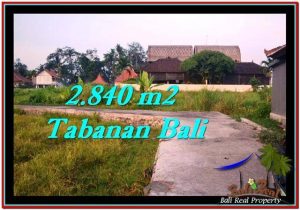 Exotic PROPERTY Tabanan Tanah Lot 2,840 m2 LAND FOR SALE TJTB247