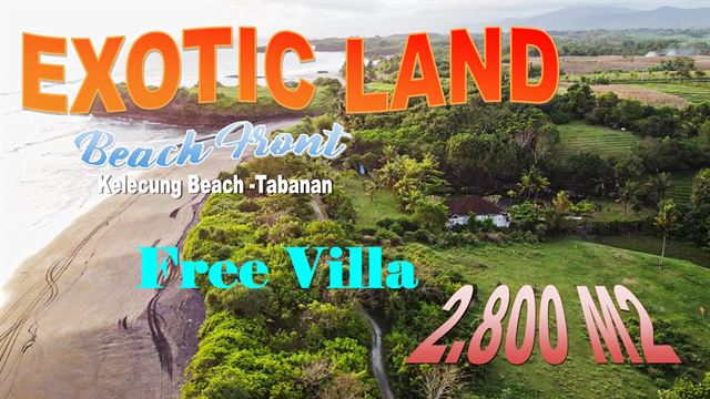 2,800 m2 LAND FOR SALE IN Selemadeg Timur BALI TJTB685