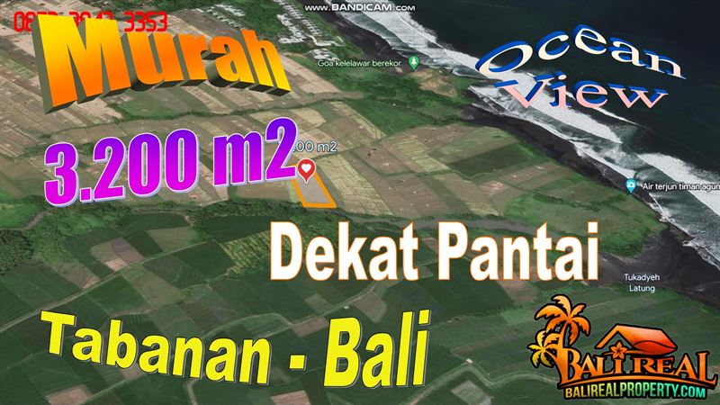3,200 m2 LAND SALE IN Kerambitan Tabanan TJTB753